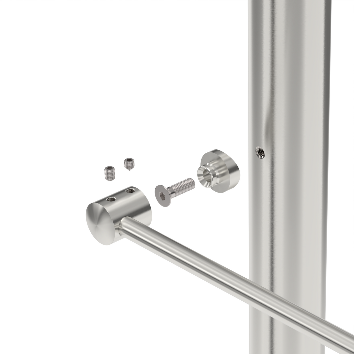 TRAVERSENHALTER MIT SACKLOCH