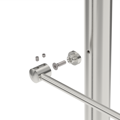 TRAVERSENHALTER MIT SACKLOCH