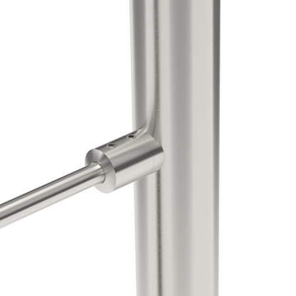 TRAVERSENHALTER MIT STIRNLOCH