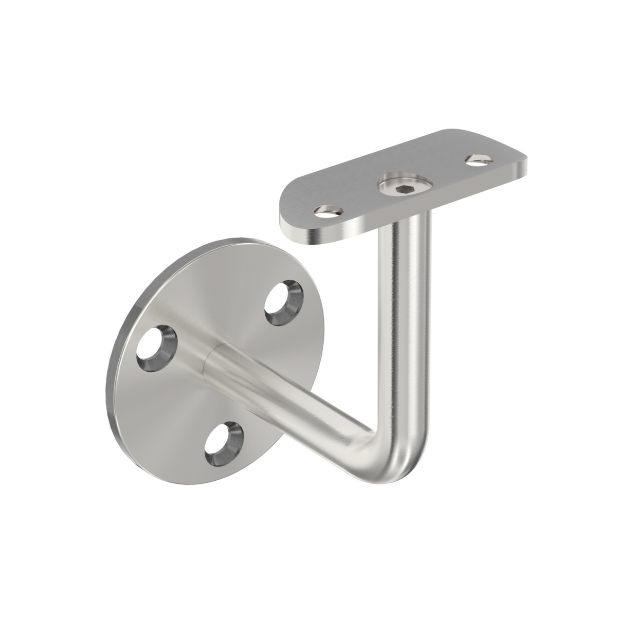 Handlaufhalter mit Anschraubplatte