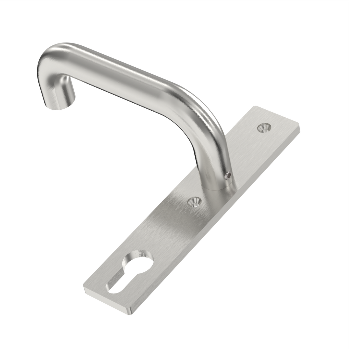 Türdrücker auf Langschild feststehend