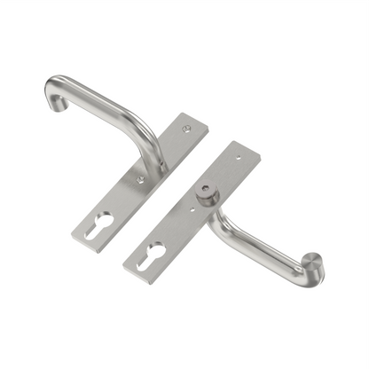 Türdrücker auf Langschild feststehend