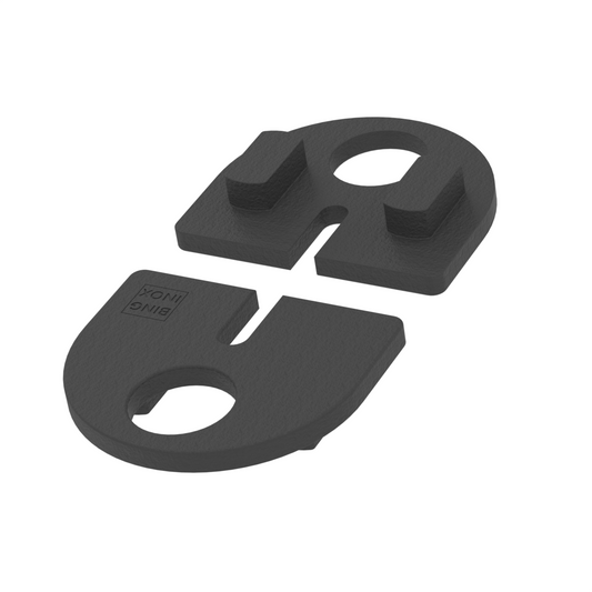 GUMMIEINLAGEN FÜR GLASKLEMME 50 x 40 x 26 mm