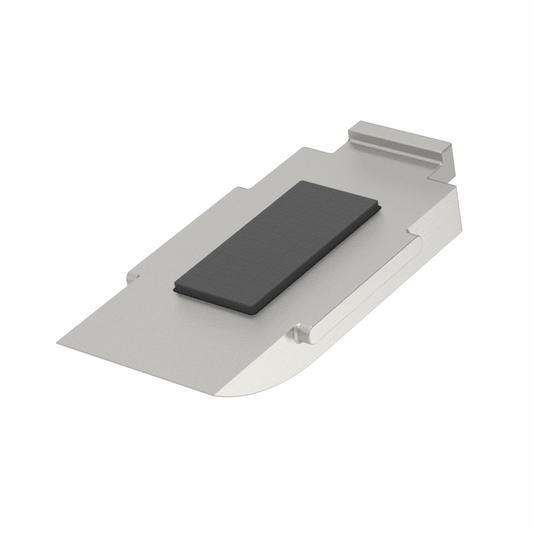 SICHERUNGSPLATTE FÜR GLASKLEMME MODELL 2020 | 45 x 45 x 26 mm